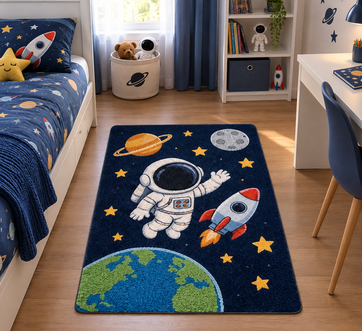 Tapis Enfant Astronaut