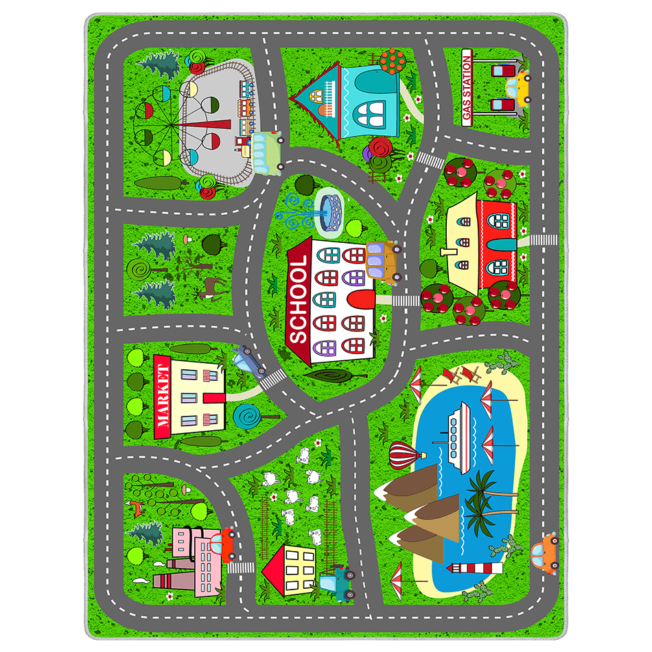 Tapis Enfant Circuit