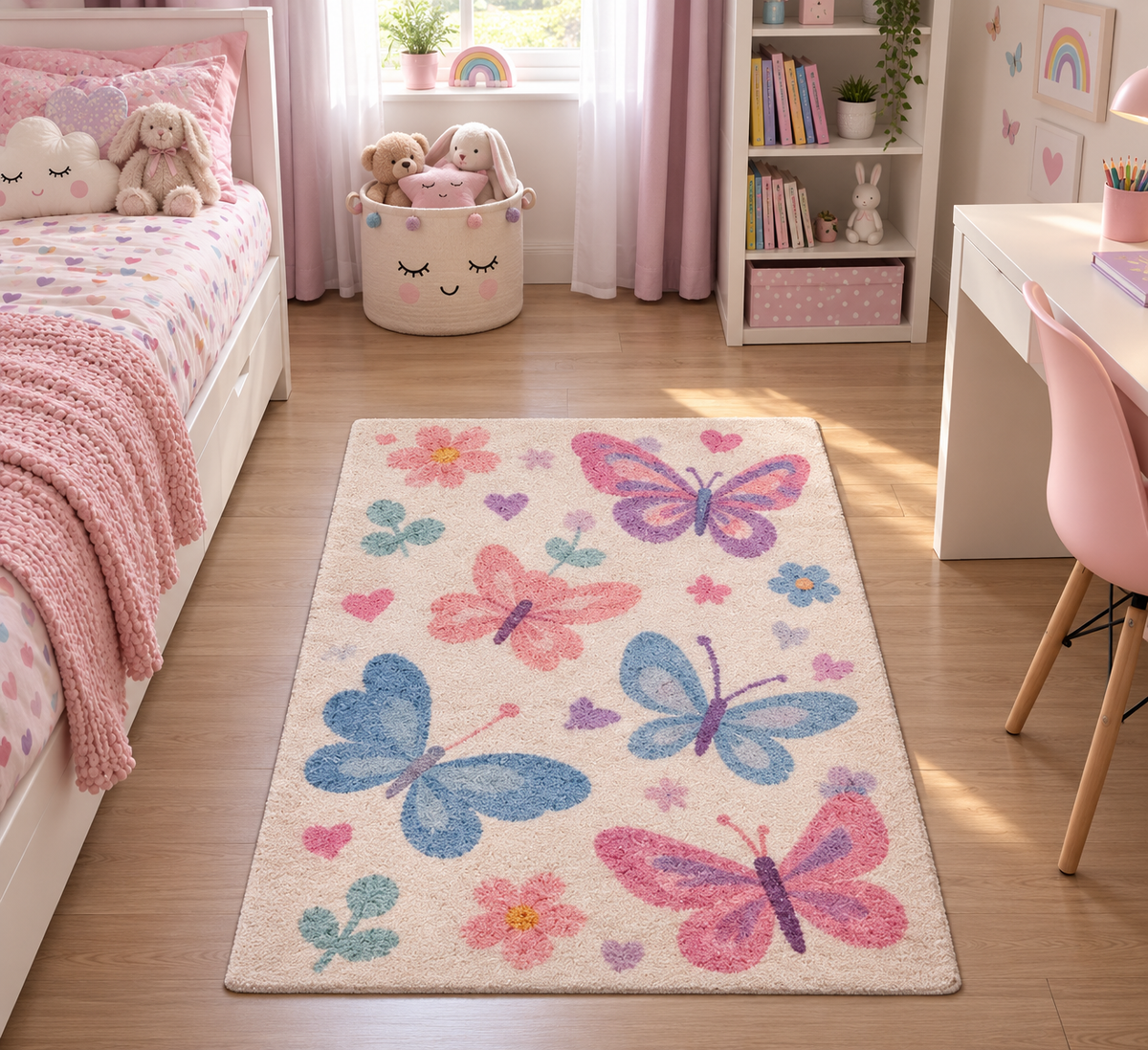 Tapis Enfant Butterflies