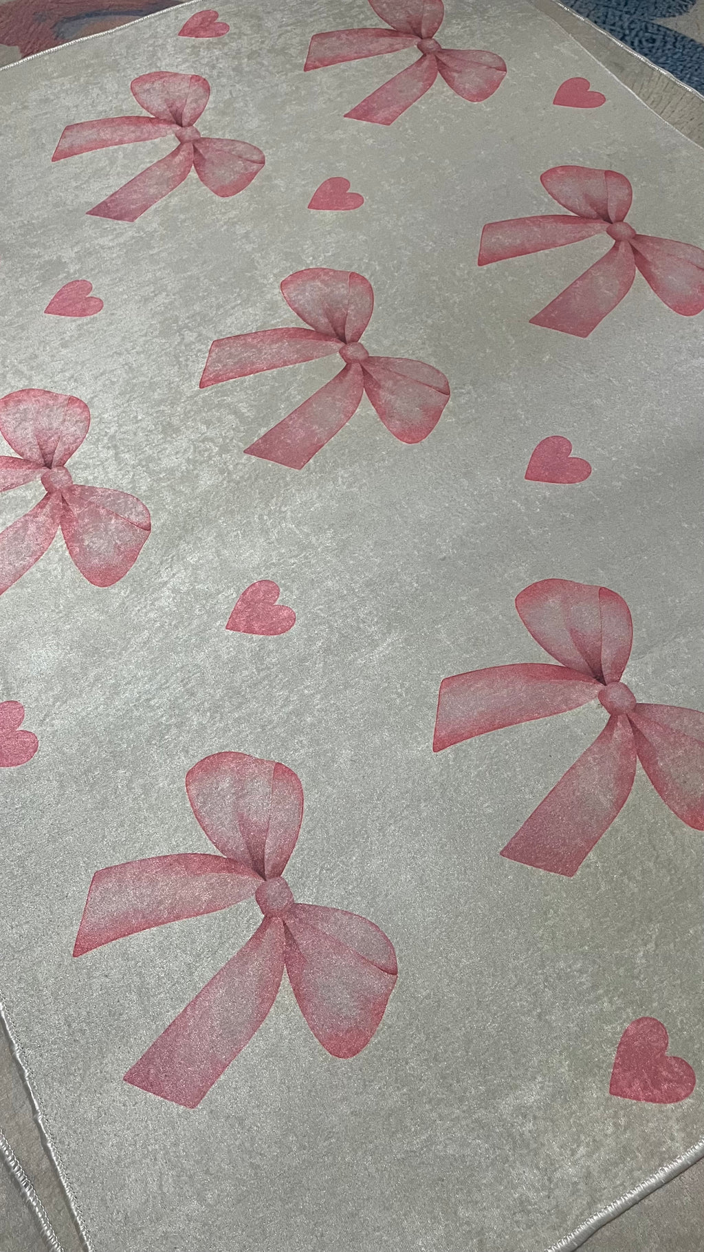 Tapis Enfant Pink Bows