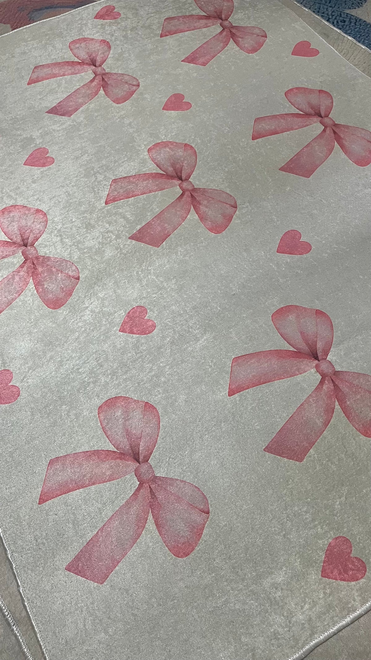 Tapis Enfant Pink Bows